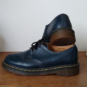 VTG MIE Doc Martens 1461 Oxfords Midnight Blue UK5/USM6/USW7 Docs Navy